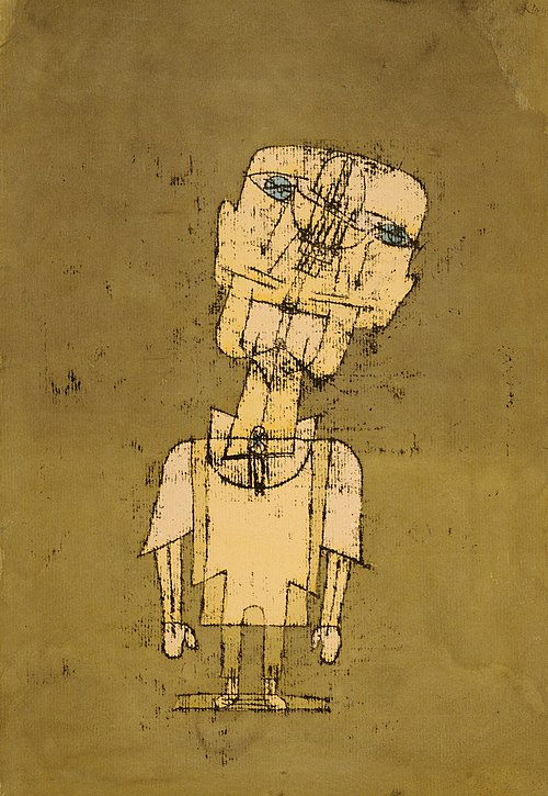 Ghost of a Genius, 1922, Paul Klee