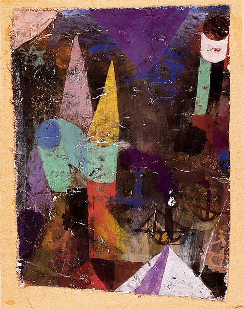 Hafenbild Nachts, 1917, Paul Klee