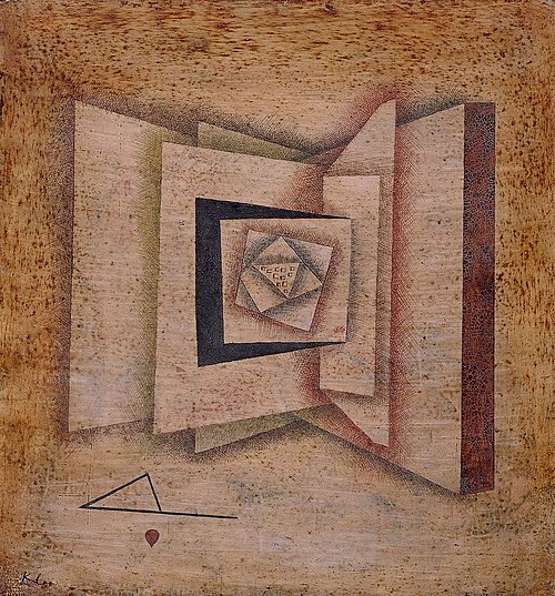 Livre ouvert, 1930, Paul Klee