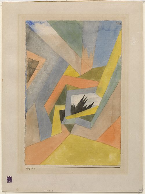The Idea of Firs, 1917, Paul Klee