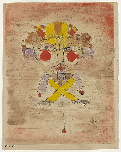 Jumping Jack, 1919, Paul Klee