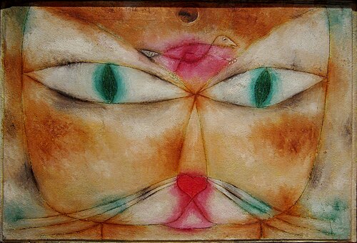 Cat and Bird, 1928, Paul Klee