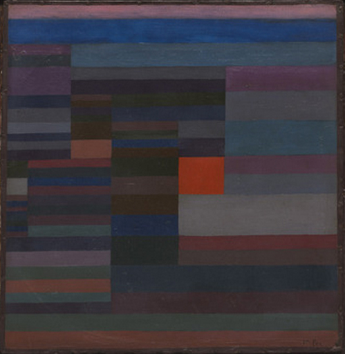 Fire in the Evening, 1929, Paul Klee