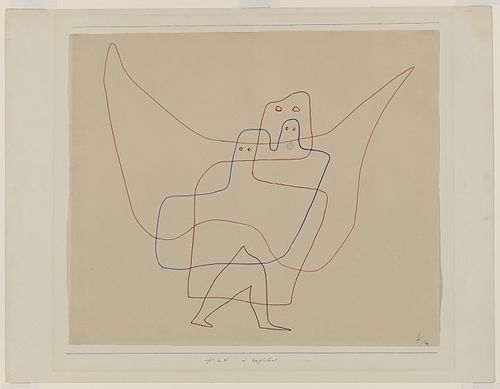 In Angel's Care, 1931, Paul Klee