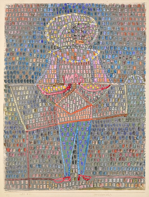 Boy in Fancy Dress, 1931, Paul Klee