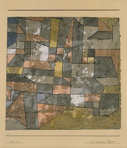 North German City, 1930, Paul Klee