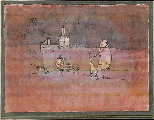 Episode Before an Arab Town, 1923, Paul Klee