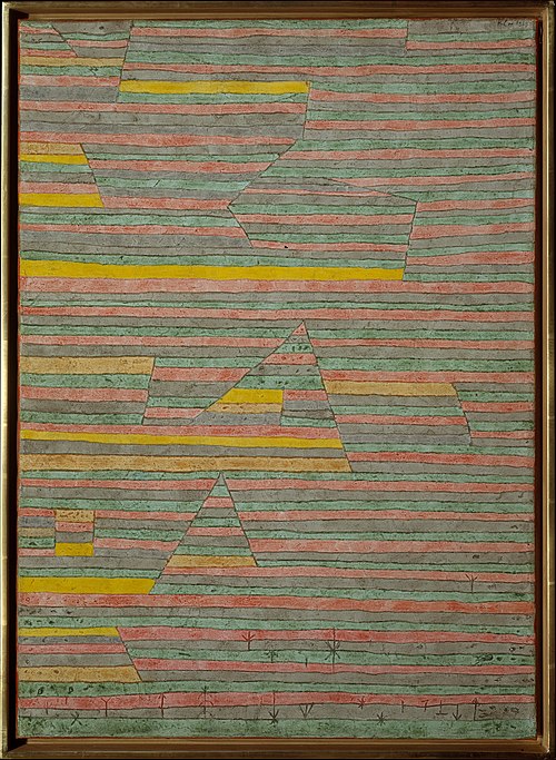 Monuments at G., 1929, Paul Klee