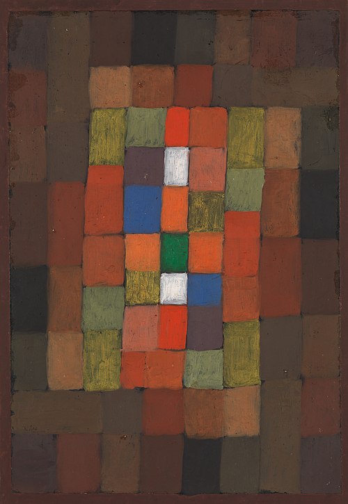 Static-Dynamic Gradation, 1923, Paul Klee