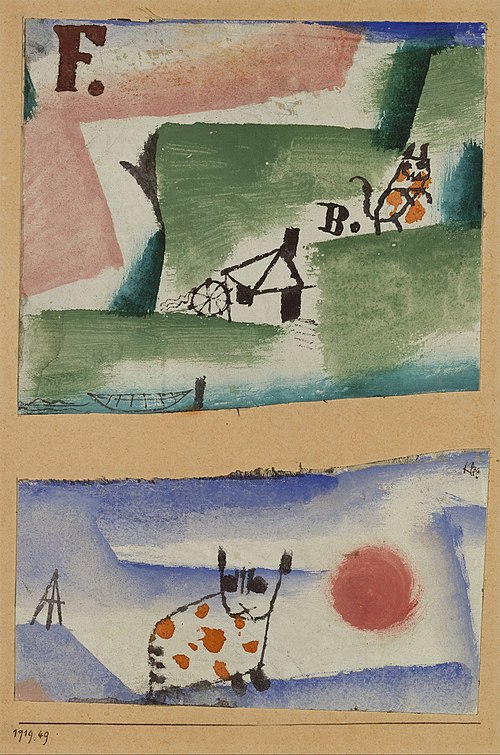 Tomcat's Turf, 1919, Paul Klee