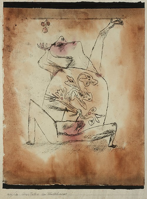 The Pathos of Fertility, 1921, Paul Klee