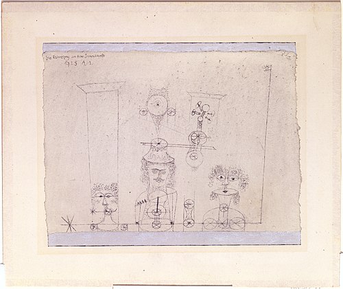In Memory of an All-Girl Band, 1925, Paul Klee