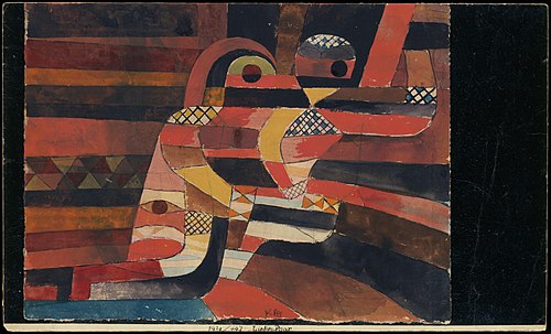 Lovers, 1920, Paul Klee