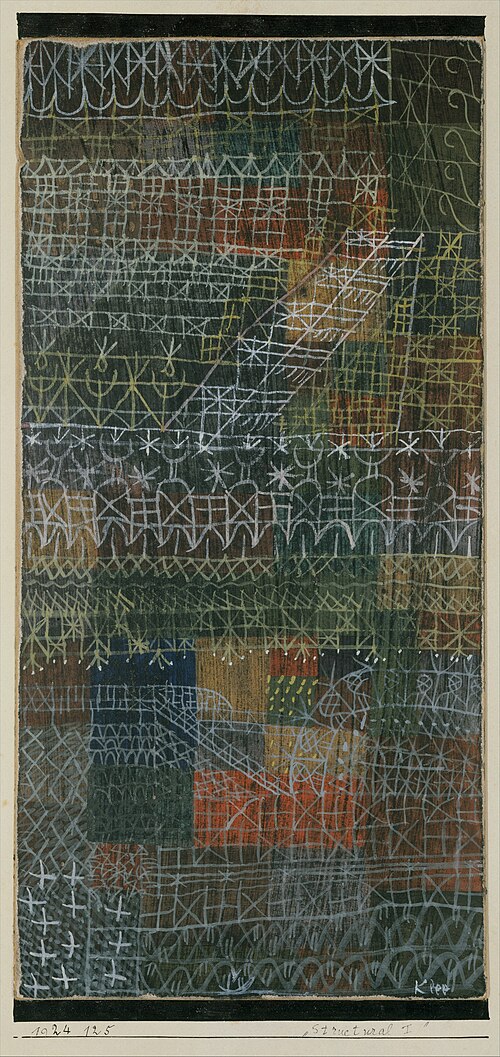 Structural I, 1924, Paul Klee