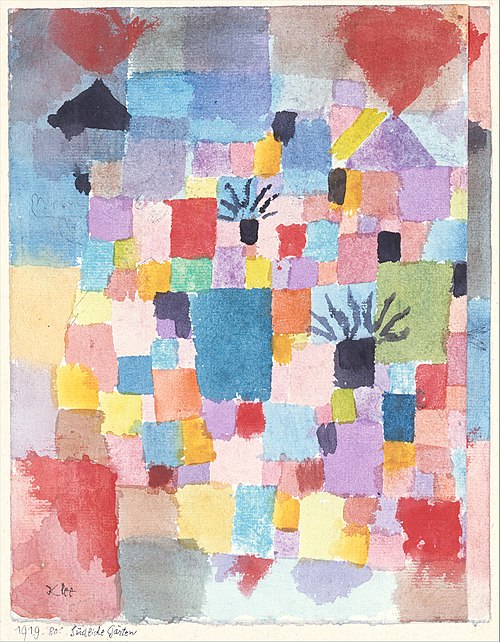 Southern Gardens, 1919, Paul Klee
