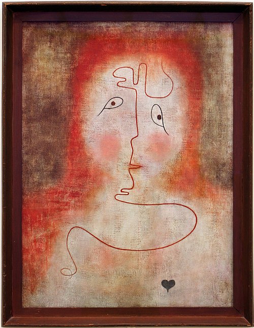 In the Magic Mirror, 1934, Paul Klee