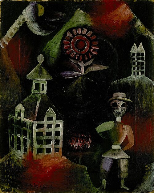 Schoolhouse, 1920, Paul Klee