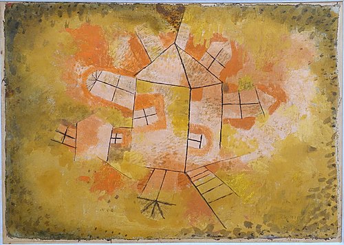 Rotating House, 1921, Paul Klee