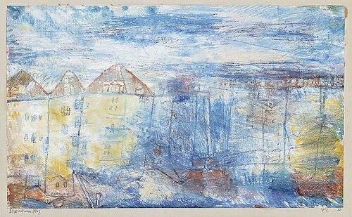 View onto a Square, 1912, Paul Klee