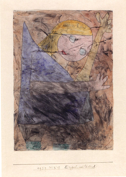 Angel, Still Groping, 1939, Paul Klee