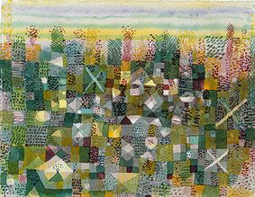 Die Flora der Heide, 1925, Paul Klee