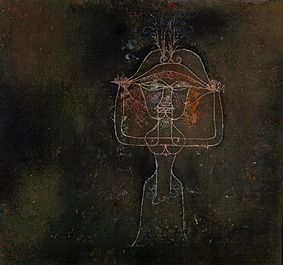 Sängerin der komischen Oper, 1927, Paul Klee