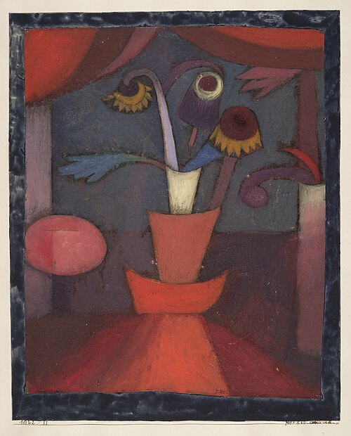 Autumn Flower, 1922, Paul Klee