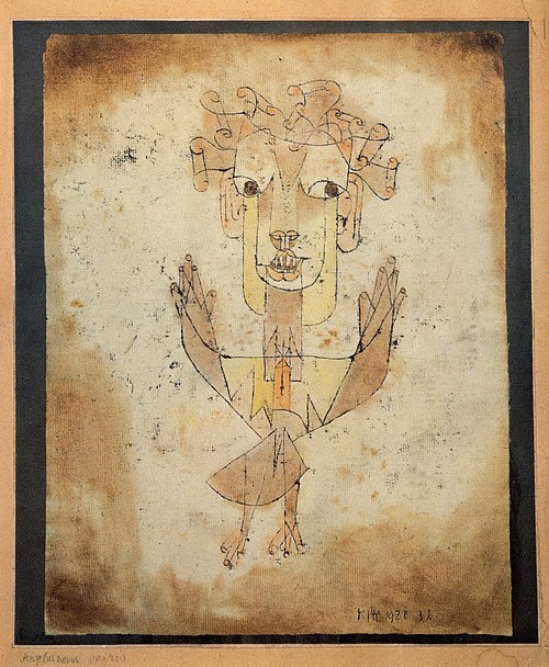 Angelus Novus, 1920, Paul Klee