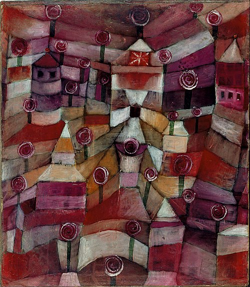 Rose Garden, 1920, Paul Klee
