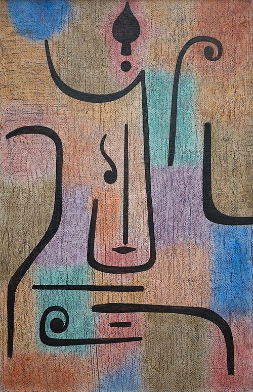 Archangel, 1938, Paul Klee
