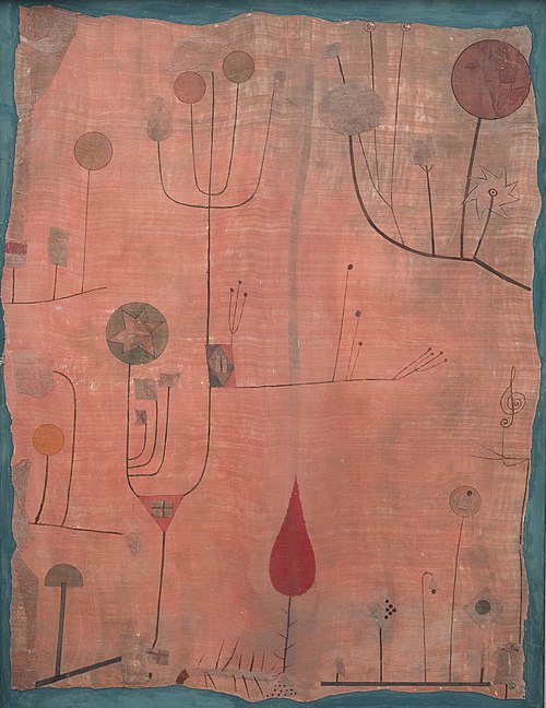 Fruits on Red, 1930, Paul Klee