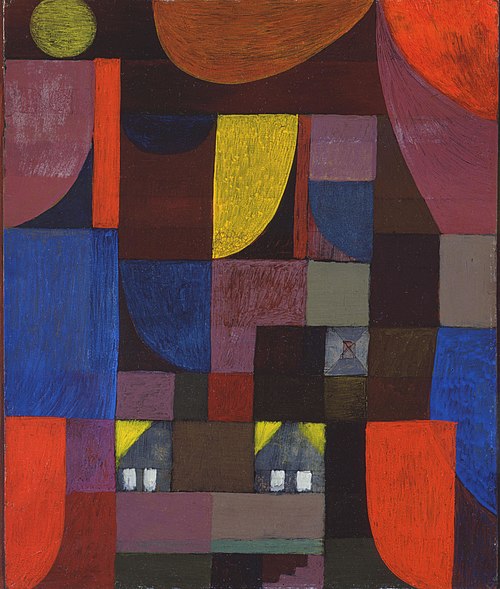 Villas for Marionettes (Villen für Marionetten), 1922, Paul Klee