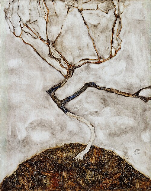 Small Tree in Late Autumn, 1911, Egon Schiele
