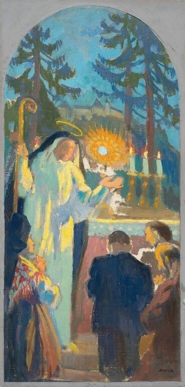 Sainte Odile, 1939, Maurice Denis