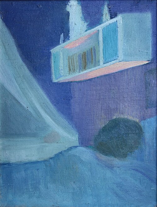 La chambre au berceau, 1894, Maurice Denis
