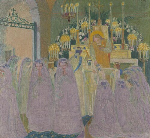 Les Communiantes, 1907, Maurice Denis