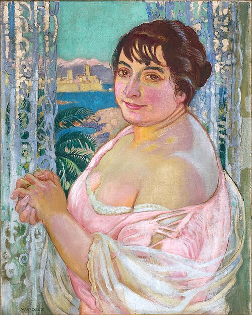 Portrait d'Elisabeth Denis, 1922, Maurice Denis