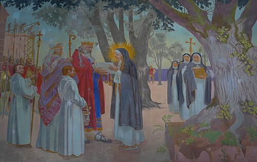 Vie de Sainte-Odile, 1938, Maurice Denis