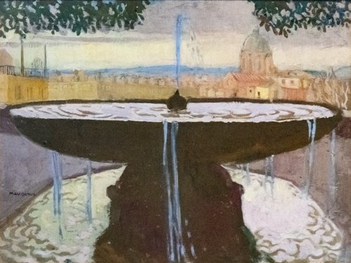 Vasque de la villa Médicis, 1934, Maurice Denis