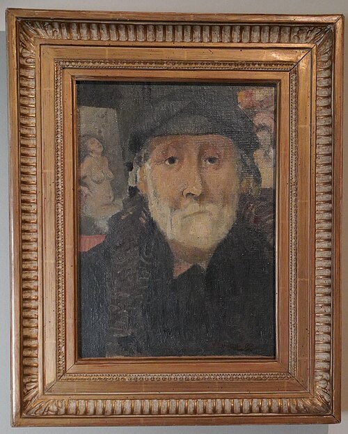 Portrait du peintre Degas, 1906, Maurice Denis