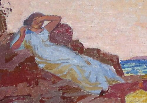 Ariane  und  Bacchus, , Maurice Denis