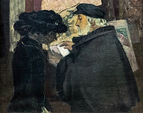 Degas et son modèle, 1906, Maurice Denis