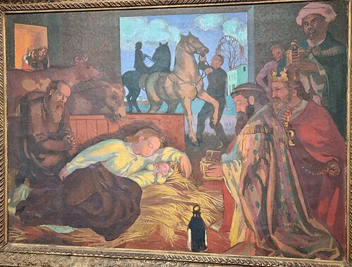 L'Adoration des Mages, 1904, Maurice Denis