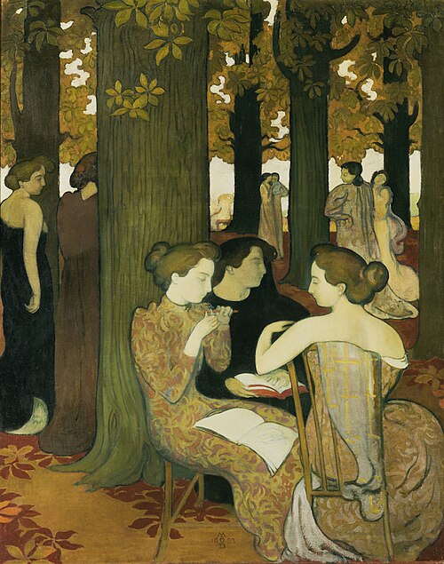 Les Muses, 1893, Maurice Denis