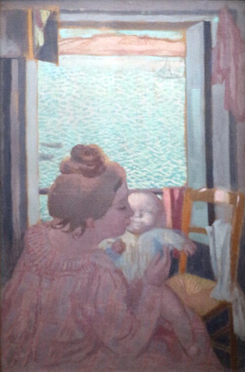 maternité à la fenêtre, 1899, Maurice Denis