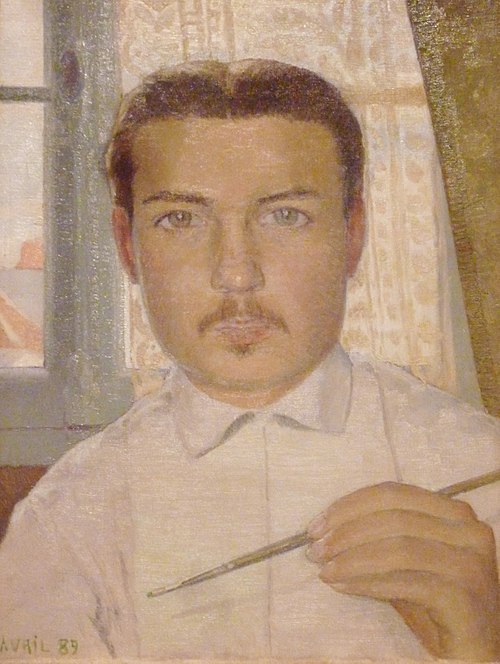Portrait de l'artiste à l'âge de dix-huit ans, 1889, Maurice Denis