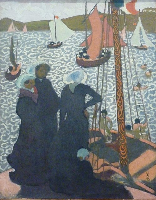 Régates à Perros-Guirec, 1892, Maurice Denis