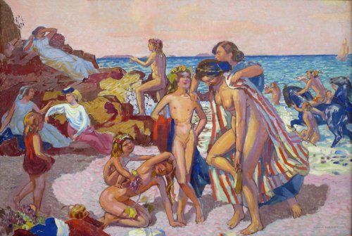 Bacchus et Ariane, 1907, Maurice Denis