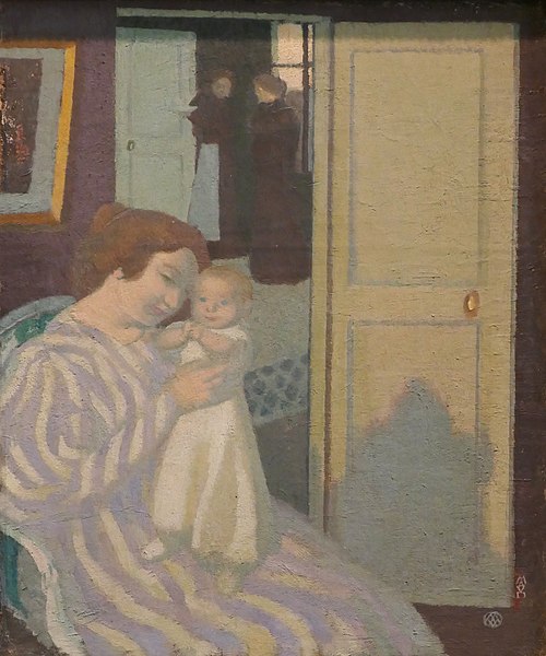 Mother and Child, 1895, Maurice Denis