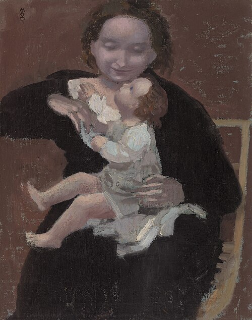 Mother and Child, 1895, Maurice Denis